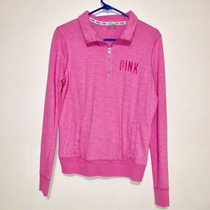 Pink Woman’s Light Hoodie Size S